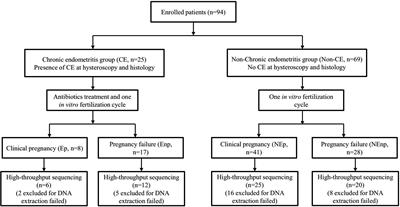 Identification of Uterine Microbiota in Infertile Women Receiving in vitro Fertilization With and Without Chronic Endometritis